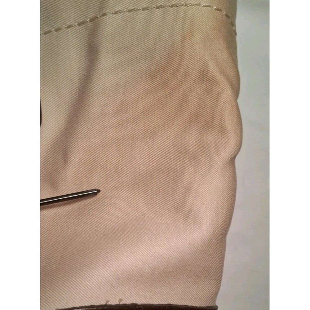 Authentic Coach Handbag, Canvas And Leather, Beige, Shoulder Bag. - Picture 15 of 16